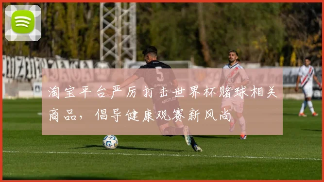 淘宝平台严厉打击世界杯赌球相关商品，倡导健康观赛新风尚